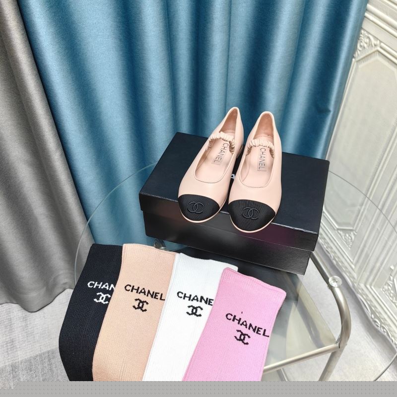 Ch*el flat shoes